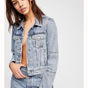 Free People denim jacket